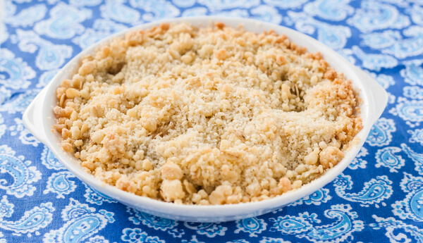 Apricot Crumble Pie