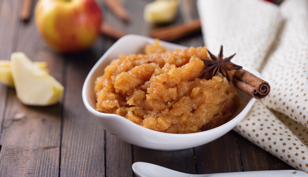 Orange Cinnamon Apple Sauce