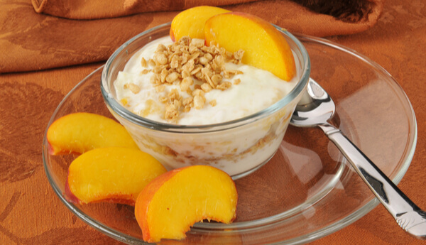 Peach Parfait