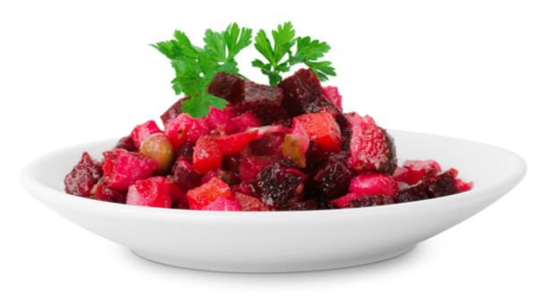 Roasted Beet, Watermelon and Medjool Date Salad